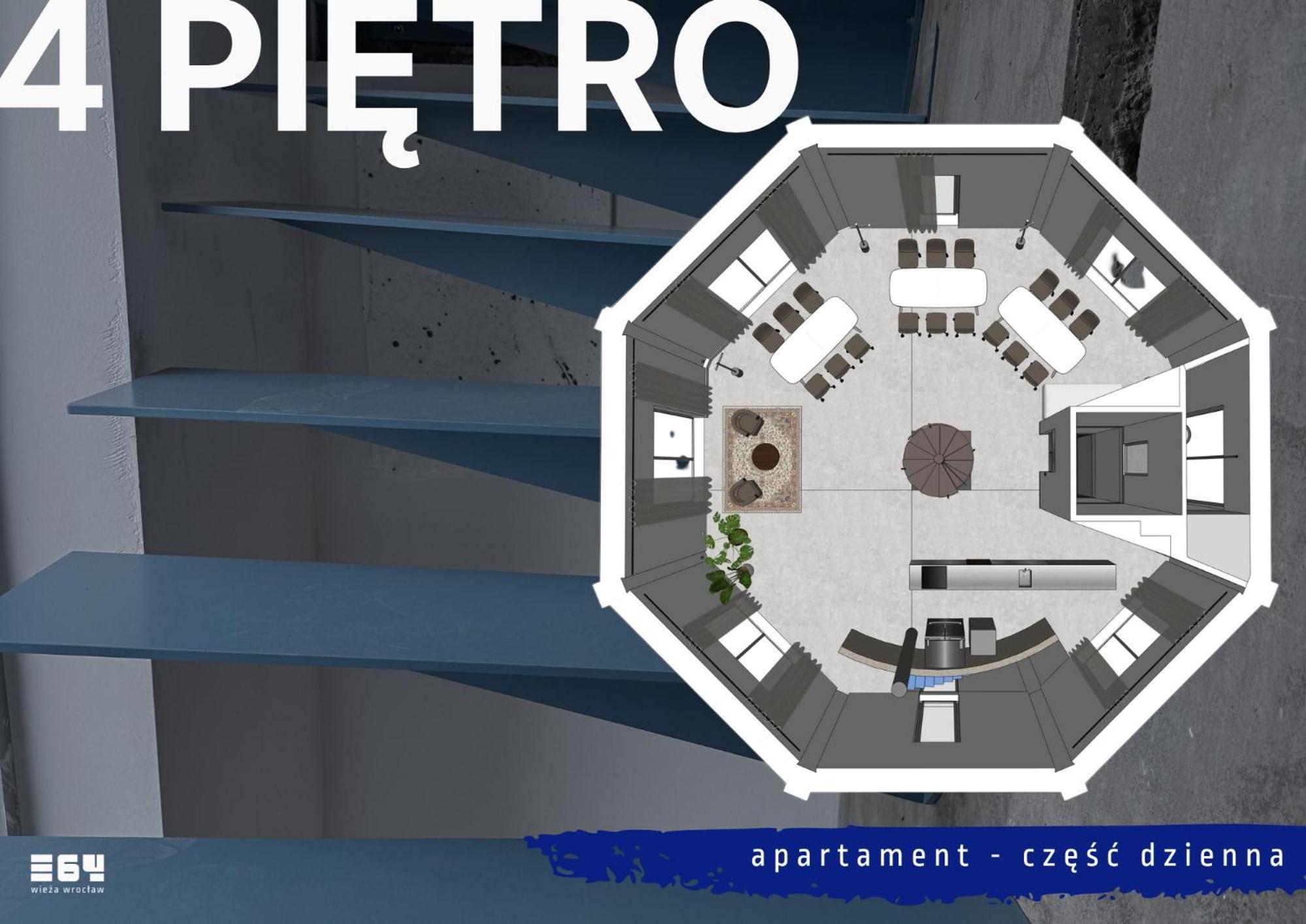 Apartament E64 Wieza